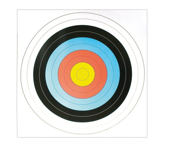 Cible arc papier ''Blason FITA''