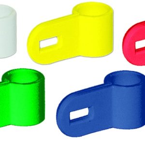 Bagues d'attache plastique diverses espèces