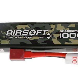 Batterie airsoft Gen Ace Lipo 7.4 V 25C 2S1P 1000mAh