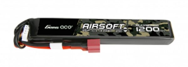 Batterie Lipo 11.1V 1200mAh 25C 1 sticks T-DEAN Genspow – Image 2