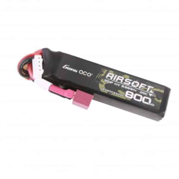 Batterie lipo 11.1V 800mah 25C 1 élément T-DEAN Genspow – Image 3