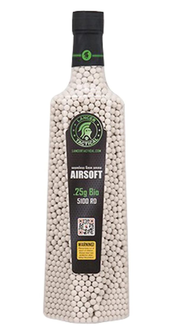 Billes Airsoft 6mm BIO x5100 en bouteille – Image 3