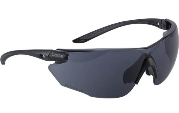 Lunettes BOLLE Combat Kit incolore avec deux écrans, harnais et housse – Image 2