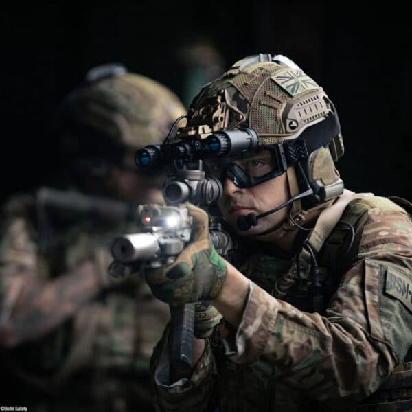 Masque balistique BOLLE X810 Tactical incolore – Image 2
