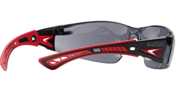 Lunettes BOLLE RUSH+ Platinum verres fumés noir – Image 2