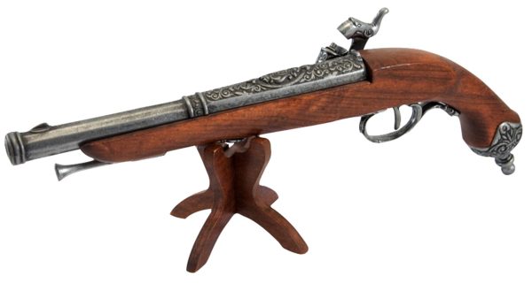 Réplique décorative Denix de pistolet à percussion italien de 1825 – Image 6