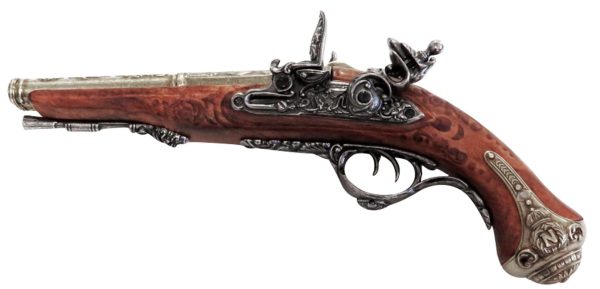 Réplique décorative Denix de pistolet français à 2 canons 1806 – Image 3