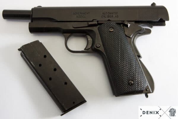 Réplique factice Denix du pistolet américain M1911 – Image 3