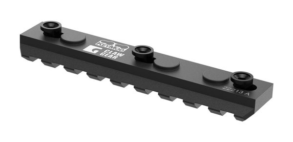 Rail aluminium CLAWGEAR KEYMOD 9 Slots – Image 2