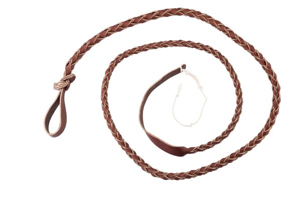Flotte en cuir tressé luxe pour fouet - Country – Image 2