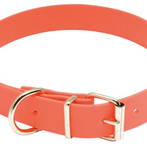 Collier pour chien Biothane orange fluo - Country