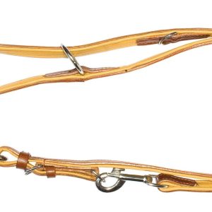 Laisse de dressage cuir marron - Heim
