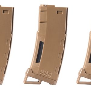 Pack de 5 chargeurs Mid-cap Speed 130 billes pour M4 AEG Tan