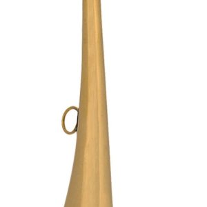 Corne plate Compiègne 22 cm laiton poli