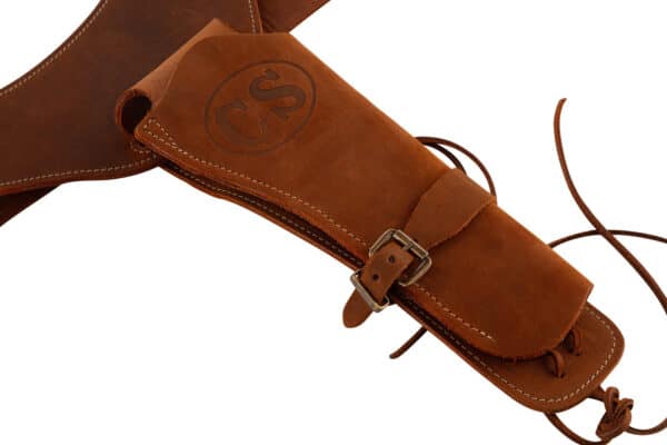 Ceinturon Confederation State  - 110 cm - Marquage CS + holster. – Image 5