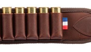 Cartouchières croupon ciré marron à tubes - Country Sellerie
