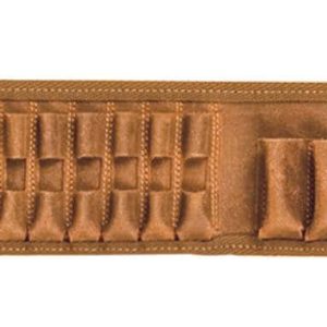 Cartouchière croupon ciré mixte balles et cartouches - Country Sellerie