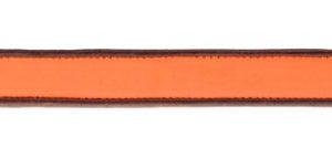 Bretelle carabine en cuir orange antidérapante - Country Sellerie