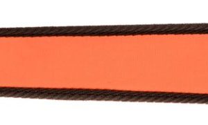Bretelle carabine en cuir orange - Country Sellerie
