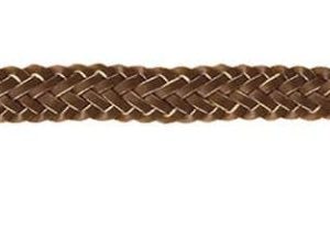 Bretelle fusil croûte tressée 7 brins - Country Sellerie