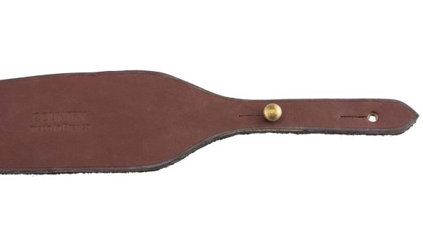 Bretelle carabine en cuir pleine fleur, boutons - Country Sellerie – Image 2