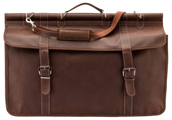 Sac de battue marron en cuir - Country Sellerie – Image 2