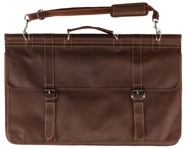 Sac de battue marron en cuir - Country Sellerie – Image 3