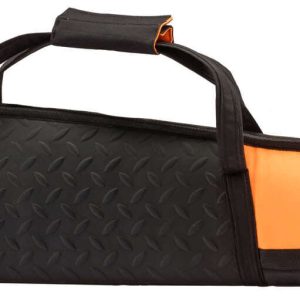 Fourreau orange/noir en cordura pour fusil de chasse - Country Sellerie