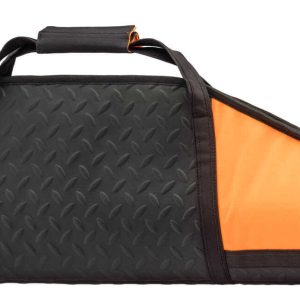 Fourreau orange/noir en cordura pour carabine avec lunette - Country Sellerie