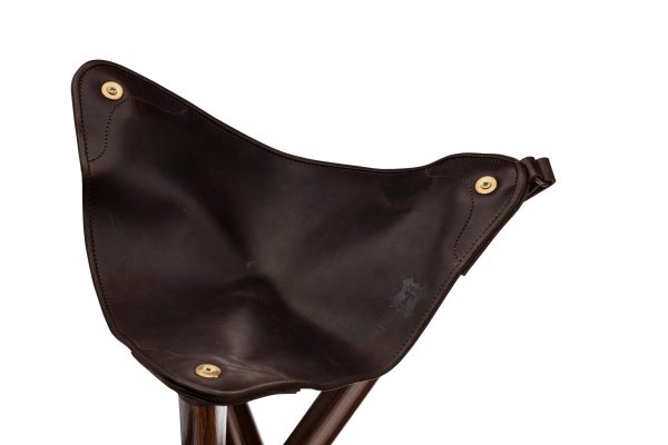 Siège trépied pliant bois - Luxe – Image 4