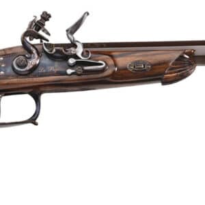 Pistolet Pedersoli Le Page Target Luxe à silex