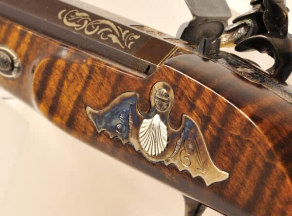 Pistolet Pedersoli Le Page Target Luxe à silex – Image 3