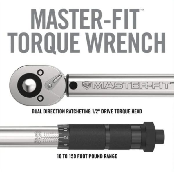 Kit pour AR15 REAL AVID MASTER-FIT Clef dynamométrique + 12 pièces – Image 4