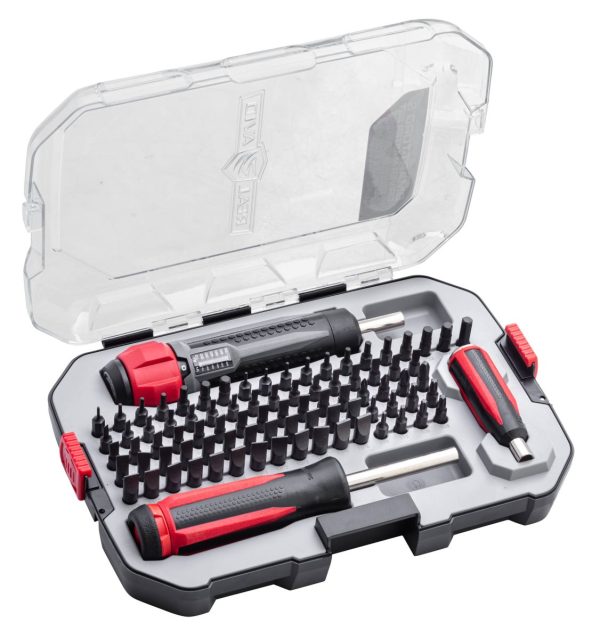 Tournevis avec 83 embouts et tournevis dynamométrique SMART TORQ – Image 2