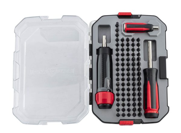 Tournevis avec 83 embouts et tournevis dynamométrique SMART TORQ – Image 3
