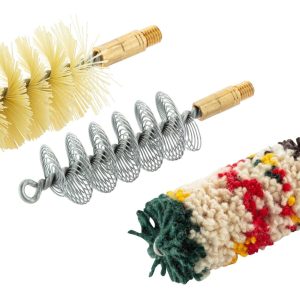 Set de trois brosses spirales pour armes à canon lisse