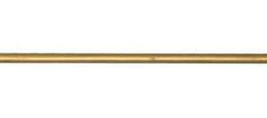 Baguette de nettoyage en laiton pour canons (1 pièce)