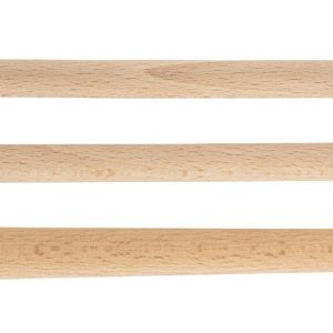Baguette de nettoyage en bois pour canons (3 pièces)