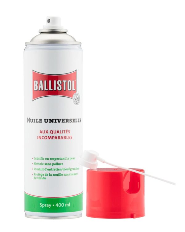 Aérosol huile universelle 400 ml. - Ballistol – Image 2