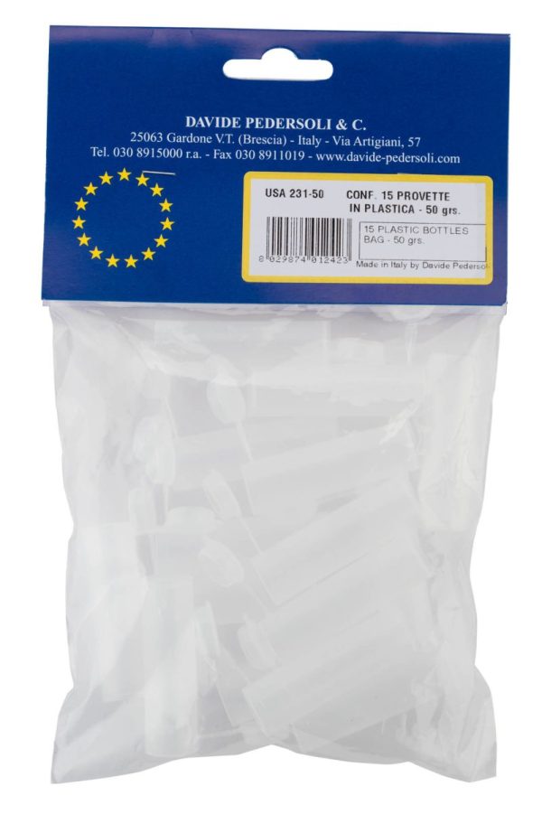 Boîte de 15 dosettes à poudre en plastique – Image 6