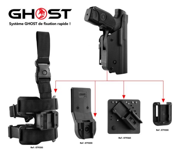 Plaque de cuisse Ghost pour Hoster. – Image 6