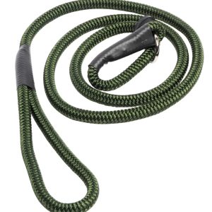 Laisse de présentation noeud coulant Verte diam 10 mm