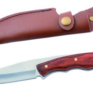 Couteau à dépecer Januel manche en bois - Lame de 10 cm
