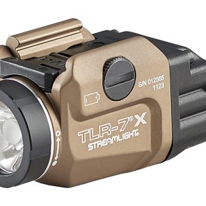 Lampe tactique Streamlight TLR-7 X USB - Switch haut et bas