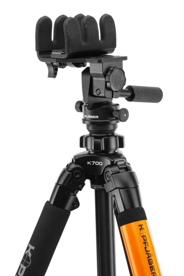 Combo trépied de tir KJI K700 aluminium avec montage REAPER GRIP – Image 7