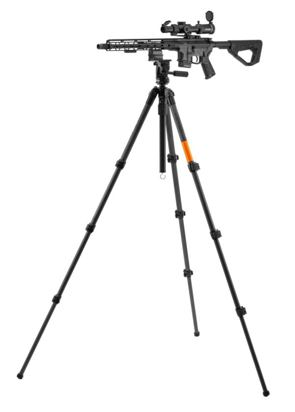 Combo Trépied de tir KJI K800 Carbone avec montage REAPER Rail Picatinny – Image 2