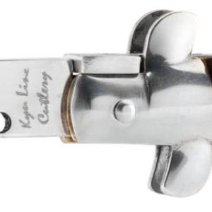 Couteau pliant cran d'arrêt automatique bois sicilien