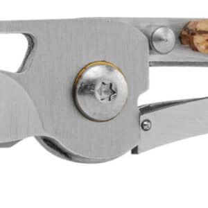 Couteau pliant à ouverture à pivot avec manche en bois
