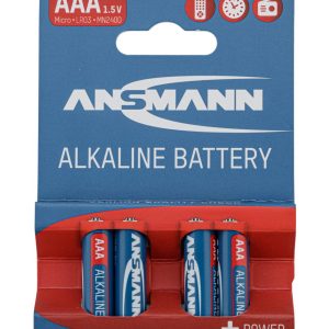 Piles alcalines LR03 AAA - Ansmann