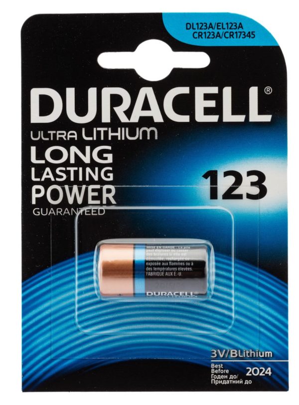 Pile Lithium CR123 3 volts - Duracell – Image 3